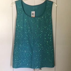 Charter club sequence tank top 2x